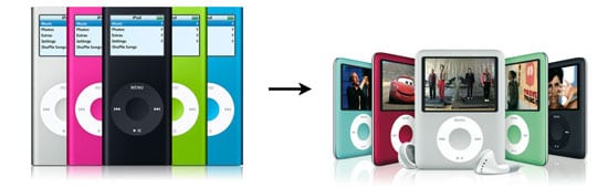 iPod nano 2G a 3G