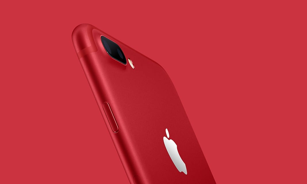 Iphone product red обои